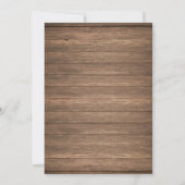 Gevist vijfde verjaardag rustige buitenshuis kaart (Achterkant)