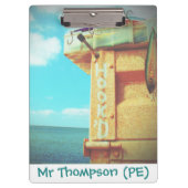 Gevist vioolwaterhagel klembord (Voorkant)