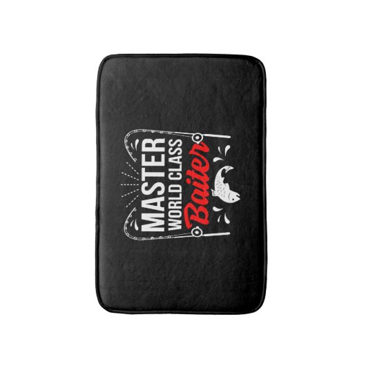 Gevist vis-shirt badmat (Voorkant Verticaal)