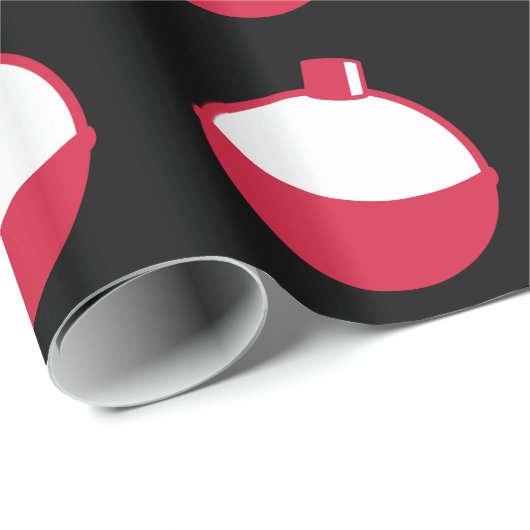 Gevist visbobber cadeaupapier (Rol Hoek)