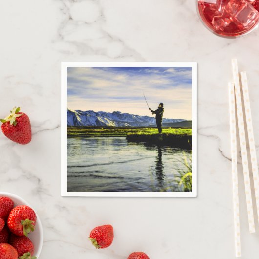 Gevist visherman servet (Insitu)