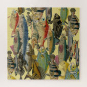 Gevist visser diep Zee Vist exotisch tropisch Legpuzzel (Horizontaal)