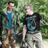 Gevist visser gaat vissen t-shirt