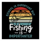 Gevist - Vist is belangrijk Perfect Poster (Voorkant)