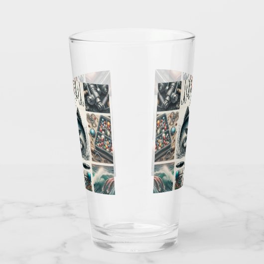 Gevist vistuig glas (Rechts)