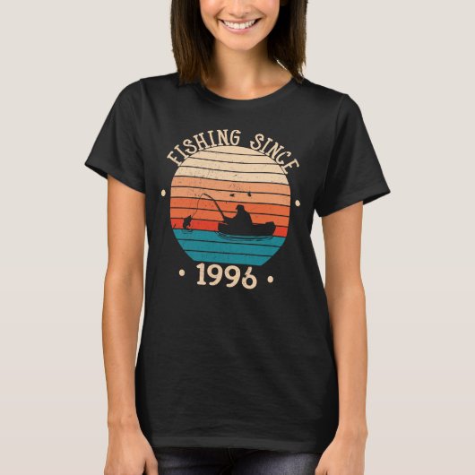 Gevist visverjaardag 1996 t-shirt (Voorkant)