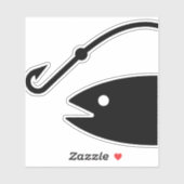 Gevist voor de grote sticker (Vel)