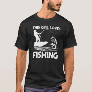Gevist voor de visserij op Kinder vissersboten T-shirt