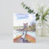 Gevist voor het Poolse Briefkaart (Staand voorkant)