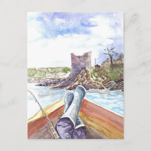 Gevist voor het Poolse Briefkaart (Voorkant)
