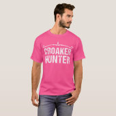 Gevist voor mannen Croaker Hunter T-shirt (Voorkant volledig)