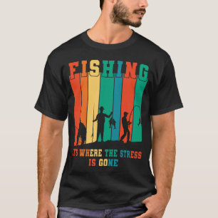Gevist voor mannen vissers Fisher Vissen Lover T-shirt
