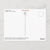 Gevist voor walvis briefkaart (Achterkant)