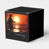 Gevist vrijgezellenfeest Vissen Gevist feestje Bedankdoosjes (Voorkant Zijde)