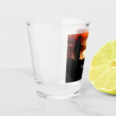 Gevist vrijgezellenfeest Vissen Gevist feestje Shot Glas (Links)