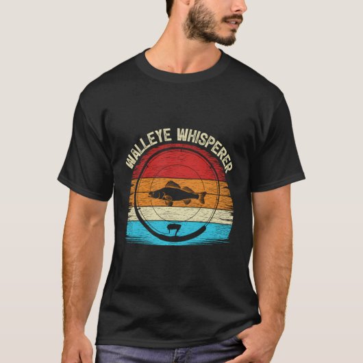 Gevist Walleye Whisperer T-shirt (Voorkant)