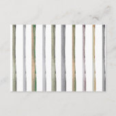 Gevist waslijn Baby shower luier Raffle Informatiekaartje (Achterkant)