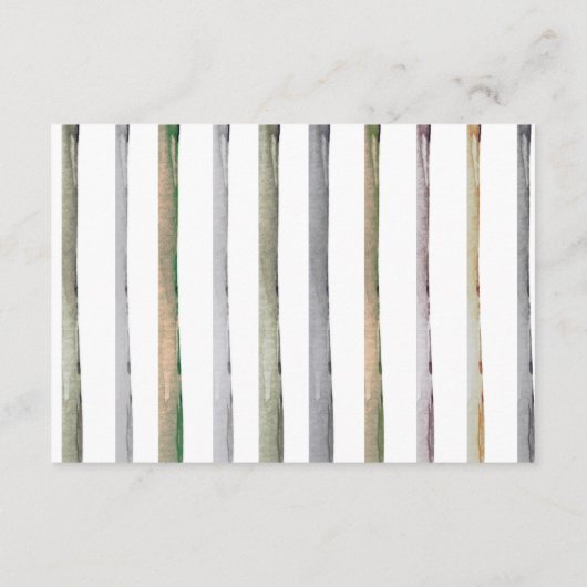 Gevist waslijn Baby shower luier Raffle Informatiekaartje (Achterkant)