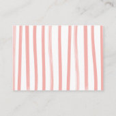 Gevist waslijn Luier Raffle Meisje kaart (Achterkant)