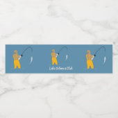 Gevist Waterfles Etiket (Enkel label)