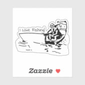 Gevist Week - Ik hou van Vist! Sticker (Vel)