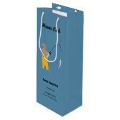 Gevist Wijn Cadeautas (Voorkant Gekanteld)