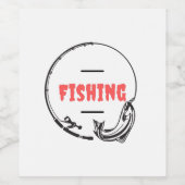 Gevist Wijn Etiket (Enkel label)