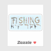 Gevist woord sticker (Vel)