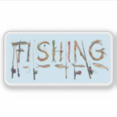 Gevist woord sticker (Voorkant)