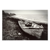 Gevist zwart-wit foto afdruk (Voorkant)