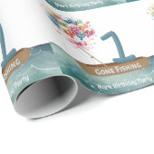 Geviste 1e verjaardag cadeaupapier (Rol Hoek)