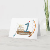 Geviste 1e verjaardag kaart (Voorkant)