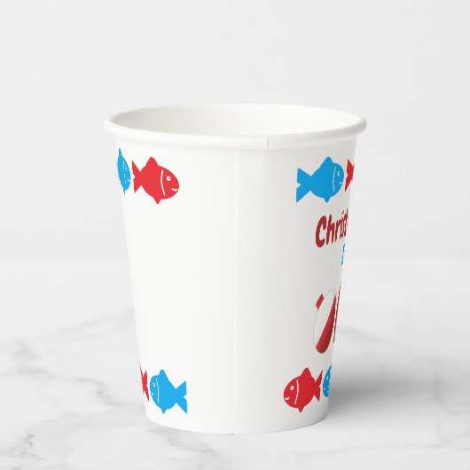 Geviste 1e verjaardag papieren bekers (Rechts)