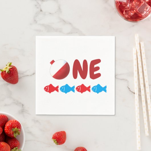 Geviste 1e verjaardag servet (Insitu)