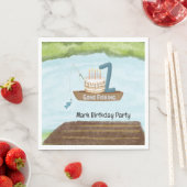 Geviste 1e verjaardag servet (Insitu)