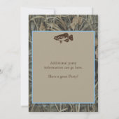 Geviste 80e verjaardag met Camo Kaart (Achterkant)