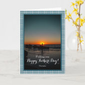 Geviste aangepaste foto Vaderdag Kaart (Gele Bloem)