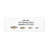 GEVISTE ADRESETIKETTEN ETIKET (Voorkant)