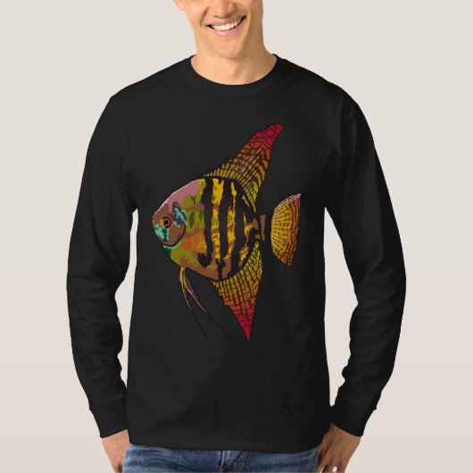 Geviste Angelfish T-shirt (Voorkant)