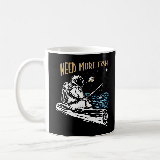 Geviste Astronaut Koffiemok (Links)
