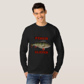 Geviste baars t-shirt (Voorkant volledig)
