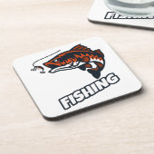 Geviste bait bier onderzetter (Linkerzijde)