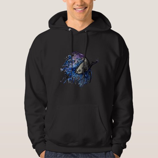 Geviste Betta Vis Hoodie (Voorkant)