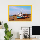 GEVISTE BOAT IN GUERNSEY POSTER (Thuiskantoor)