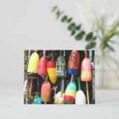 Geviste boeien- Maine Briefkaart (Staand voorkant)