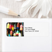 Geviste boeien- Maine Etiket (Insitu)