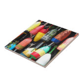 Geviste boeien- Maine Tegeltje (Zijkant)