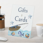 Geviste boot Cadeau en Kaarten Reclamebord Met Voetstuk (Insitu)