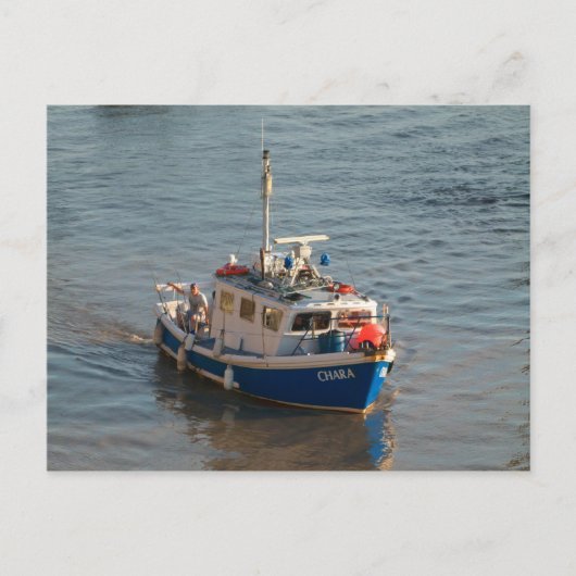 Geviste boot, Cardiff Bay Briefkaart (Voorkant)