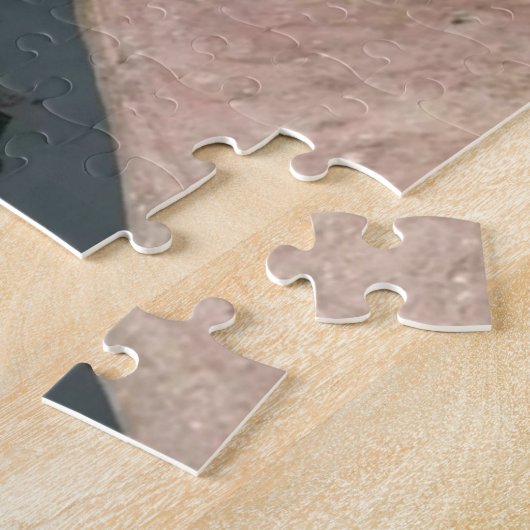 Geviste boot in Portpatrick Harbour, Wigtownshire Legpuzzel (Zijkant)